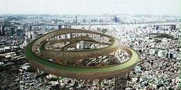 脑洞大开“首尔环路”，建筑浮于天空，进行人工光合作用