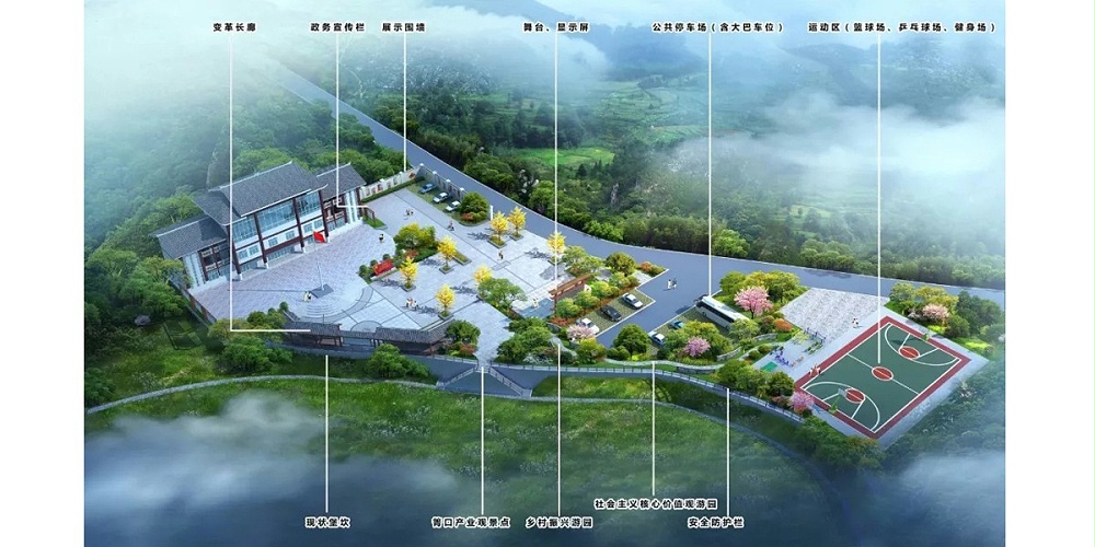 大方县猫场镇箐口村规划提升带重点区域修建性详细规划