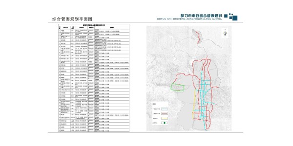 都匀市市政综合管廊规划